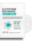 APLB ماسك ورقي بالجلوتاثيون والنياسيناميد لتفتيح البشرة