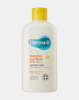 Derma‑B واقي شمسي يومي لتهدئة القهوة العميقة وترطيبها